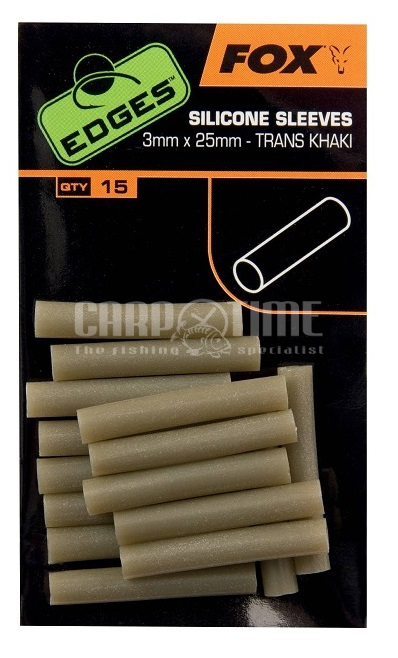 SILICONE SLEEVES 3x25MM KHAKI