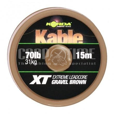 KABLE XT EXTREME LEADCORE 70LB 15M GREEN
