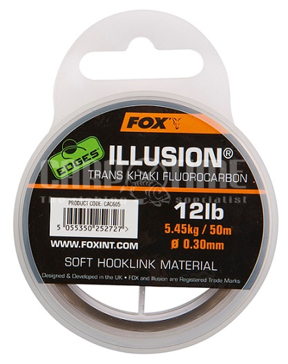 FOX ILLUSION FLUOROCARBON SOFT 12LB