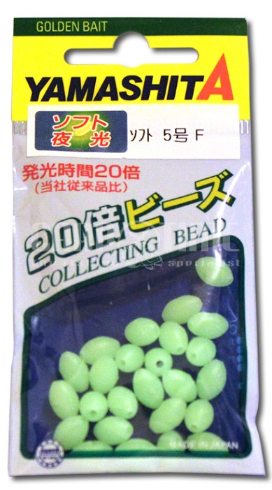 COLLECTING BEADS SOFT FLUO MIS.3.5