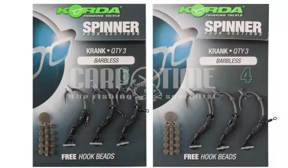 SPINNER HOOK SECTION - KRANK BARBLESS