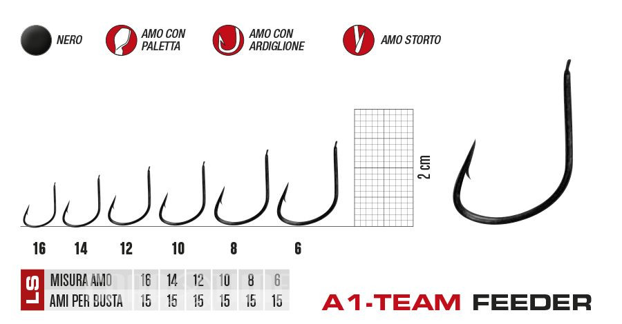 AMI A1 TEAM FEEDER FINE FEEDER - immagine 2