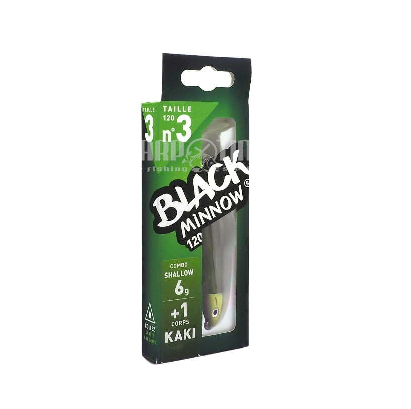 BLACK MINNOW COMBOS N.3 SHALLOW 6GR KHAKI