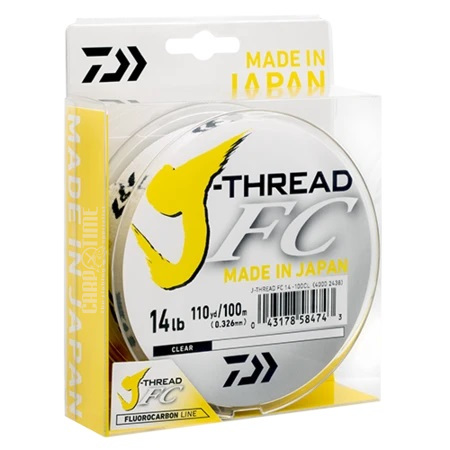FILO DAIWA J-THREAD FLUOROCARBON LEADER 100MT