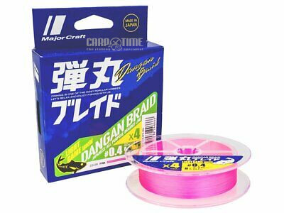 TRECCIA MAJOR CRAFT DANGAN BRAID 150MT 8X PINK