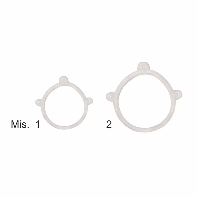 ANELLI ELASTICI PER ESCHE MAGNUM MIS.1