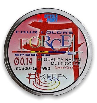 NYLON MULTICOLOR FORCE 300MT