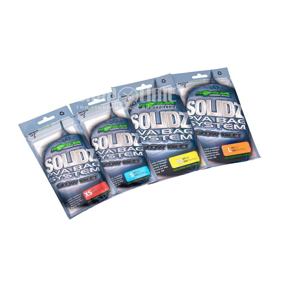SOLIDZ SLOW MELT PVA BAGS