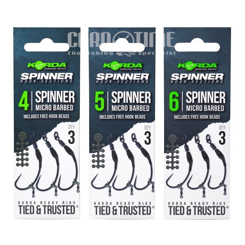 SPINNER HOOK SECTION - SPINNER BARBED