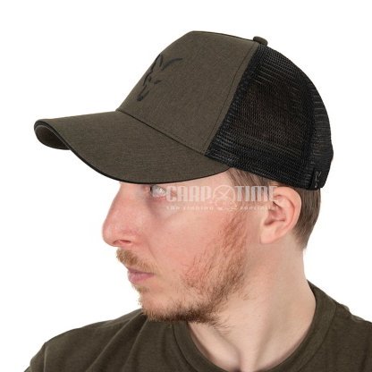 TRUCKER CAP GREEN & BLACK