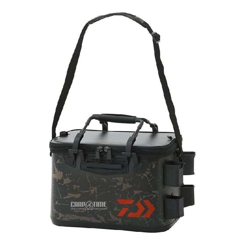 DAIWA LT TACKLE BAG BLACK CAMO D36