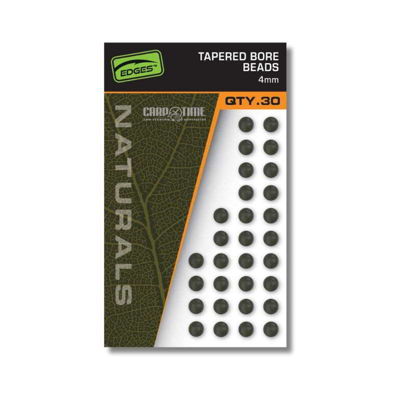 NATURALS TAPERED BORE BEADS