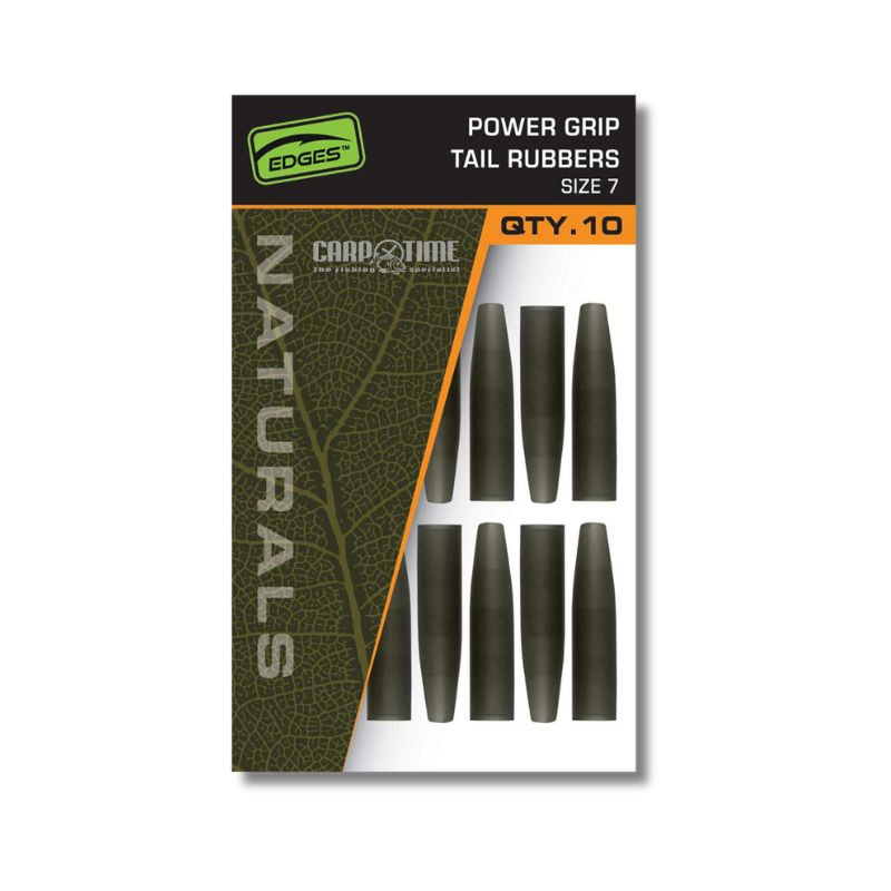 NATURALS POWER GRIP TAIL RUBBERS - SIZE 7