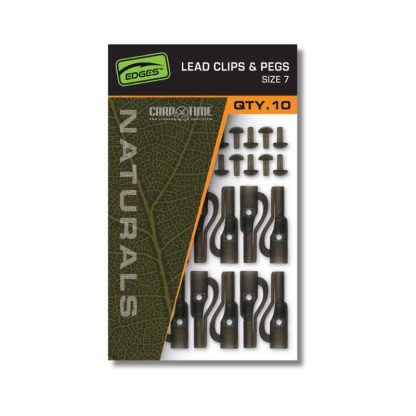 NATURALS LEAD CLIPS & PEGS - SIZE 7