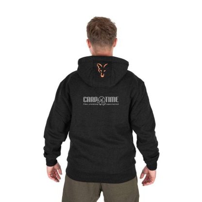 HOODY BLACK & ORANGE - immagine 2