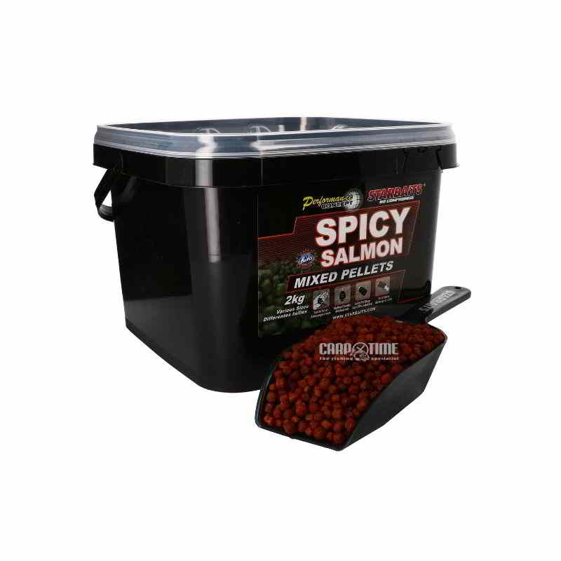SPICY SALMON PELLETS MIXED