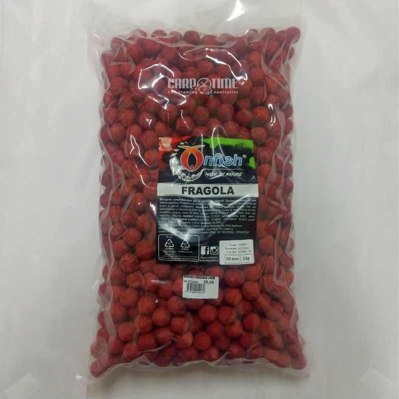 BOILES PASTURAZIONE FRAGOLA 20MM 5KG
