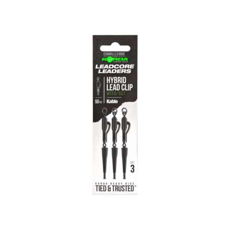 LEADCORE LEADER HYBRID LEAD CLIP QC SWIVEL - immagine 3