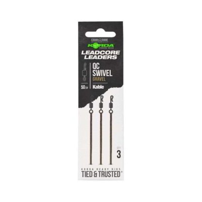 KABLE LEADCORE LEADER QC SWIVEL 50CM - immagine 2