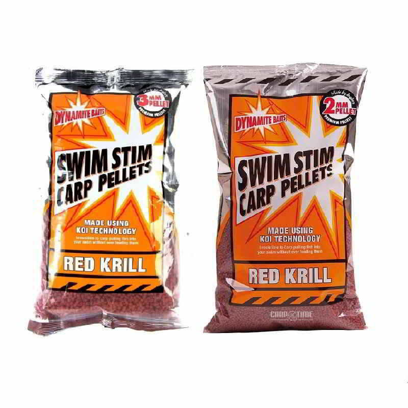 SWIM STIM CARP PELLET RED KRILL