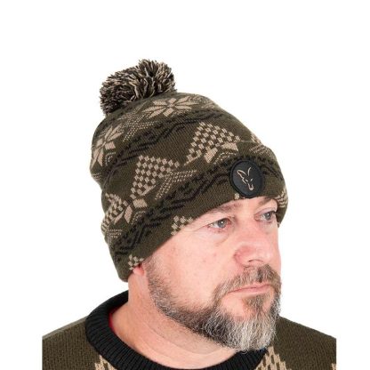 FOX FESTIVE BOBBLE HAT