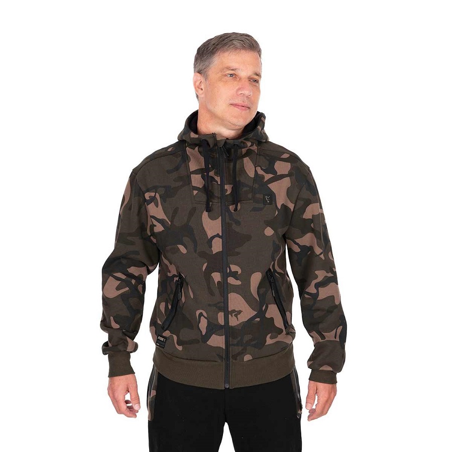 PREMIUM 310 ZIPPED HOODIE CAMO