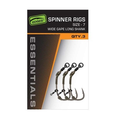 SPINNER RIGS WIDE GAPE LONG SHANK