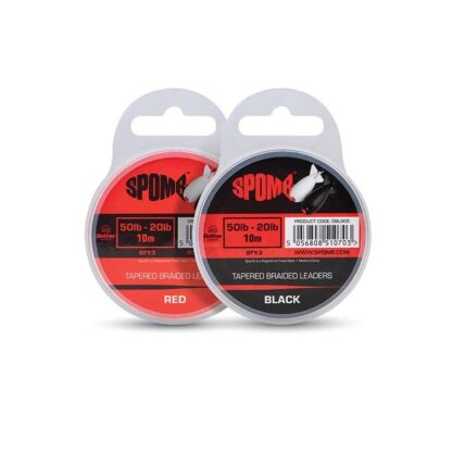 TAPERED BRAIDED LEADERS 20LB-50LB