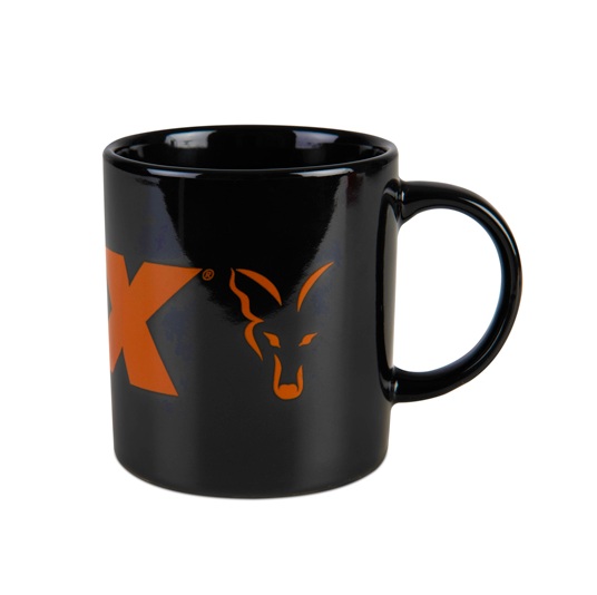 BLACK & ORANGE CERAMIC MUG - immagine 2