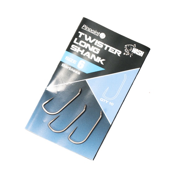 TWISTER LONG SHANK BARBLESS