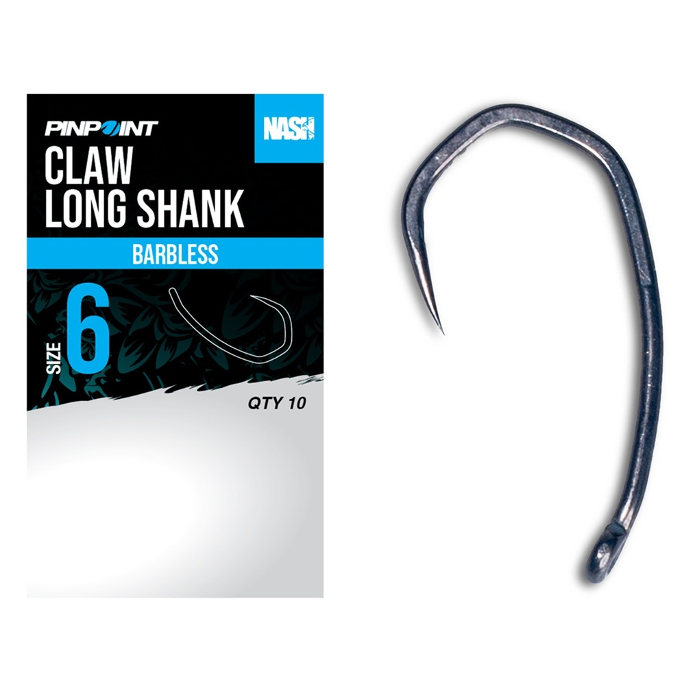 CLAW LONG SHANK BARBLESS