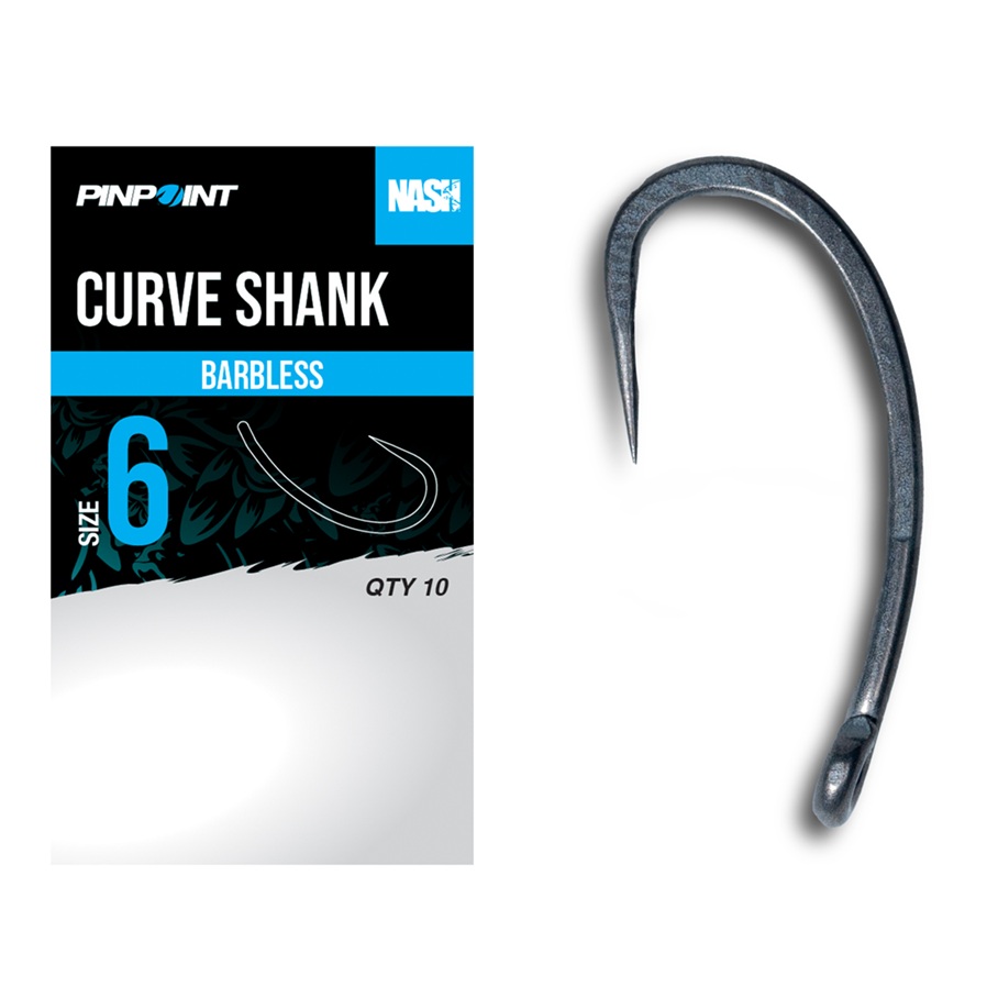 CURVE SHANK BARBLESS