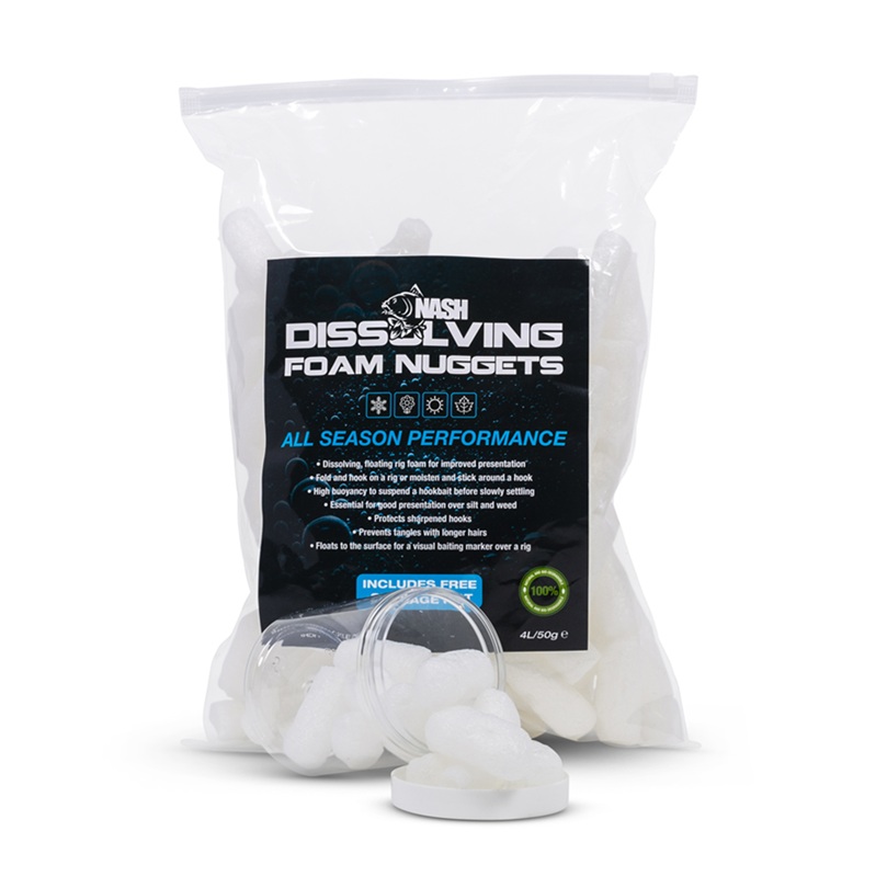 DISSOLVING FOAM NUGGETS