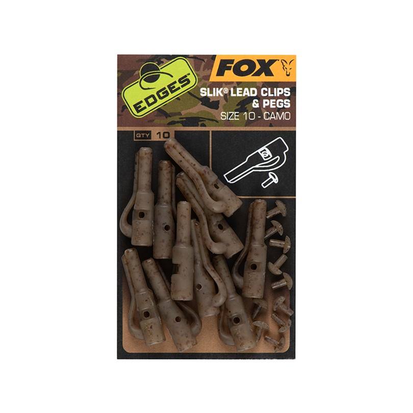 CAMO SILT LEAD CLIP AND PEGS