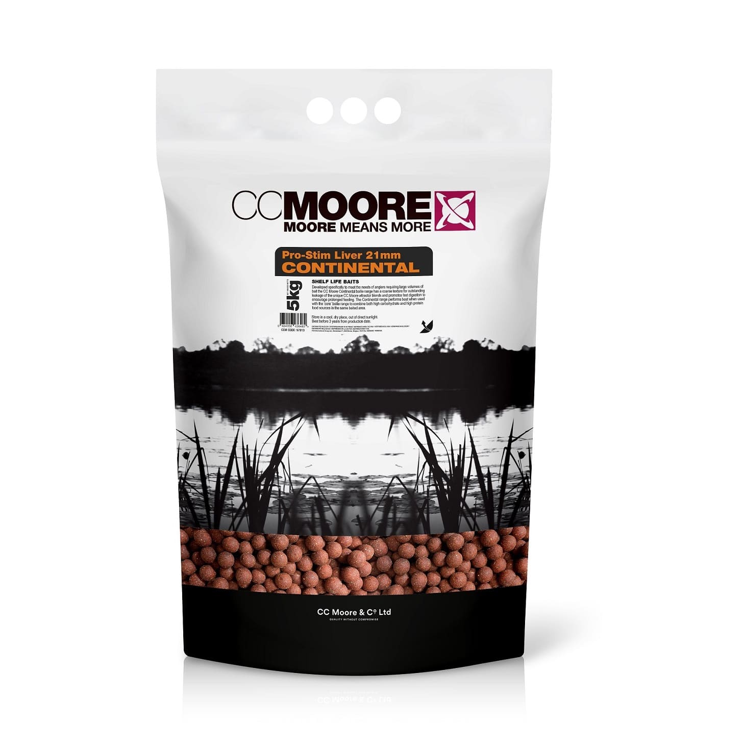 CCMOORE CONTINENTAL BOILIES PRO-STIM LIVER 21MM 5KG