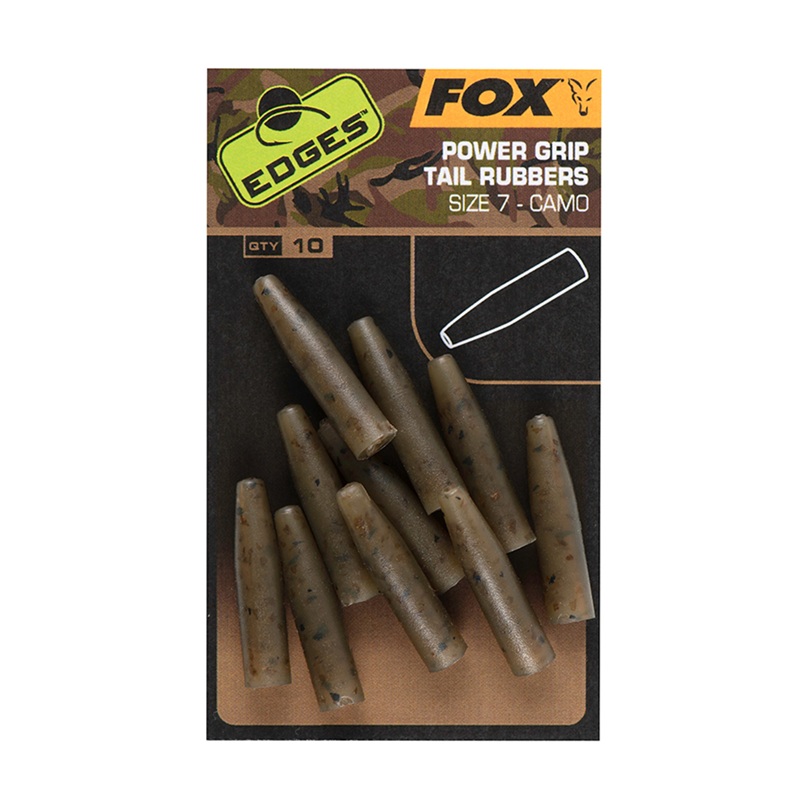 CAMO POWER GRIP TAIL RUBBERS SIZE 7