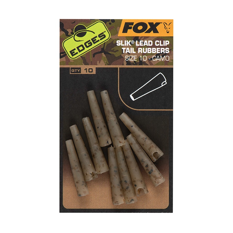 CAMO SLIK LEAD CLIP TAIL RUBBER SIZE 10